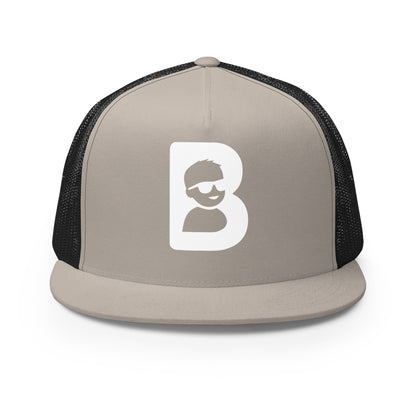 Performance | 5 Panel Trucker Cap | Brave Like Ben | Vanguard Logo