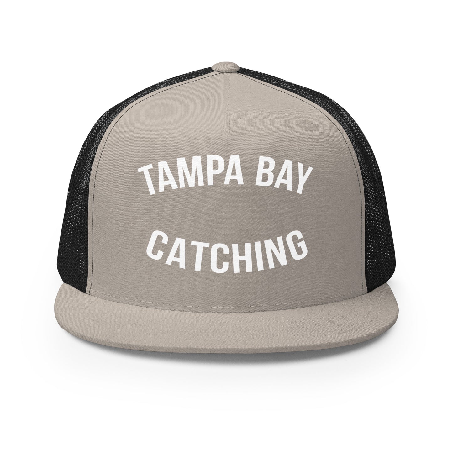 Performance | 5 Panel Trucker Cap | Tampa Bay Catching | Script Logo