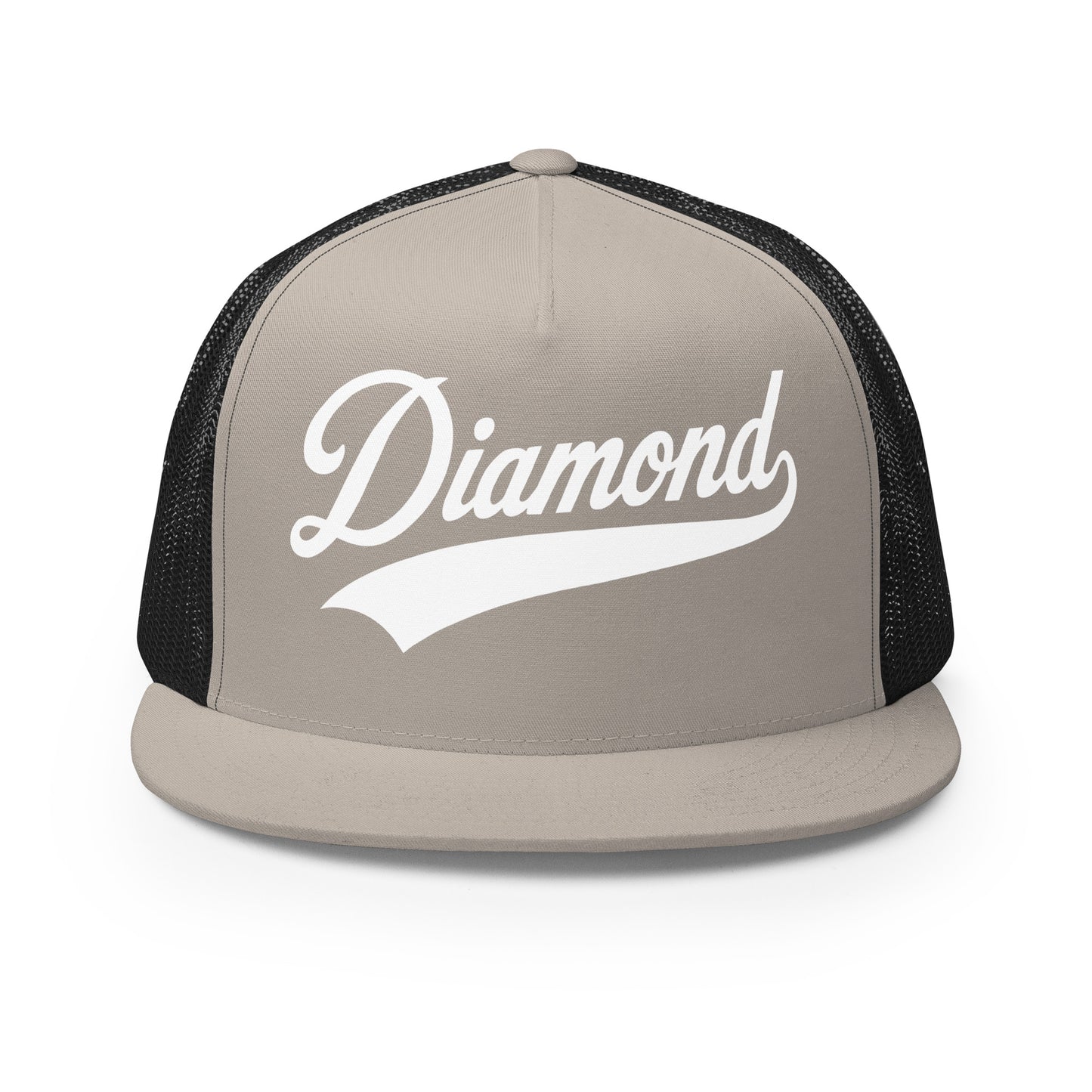 Performance | 5 Panel Trucker Cap | Diamond Bombers | Athletics Logo