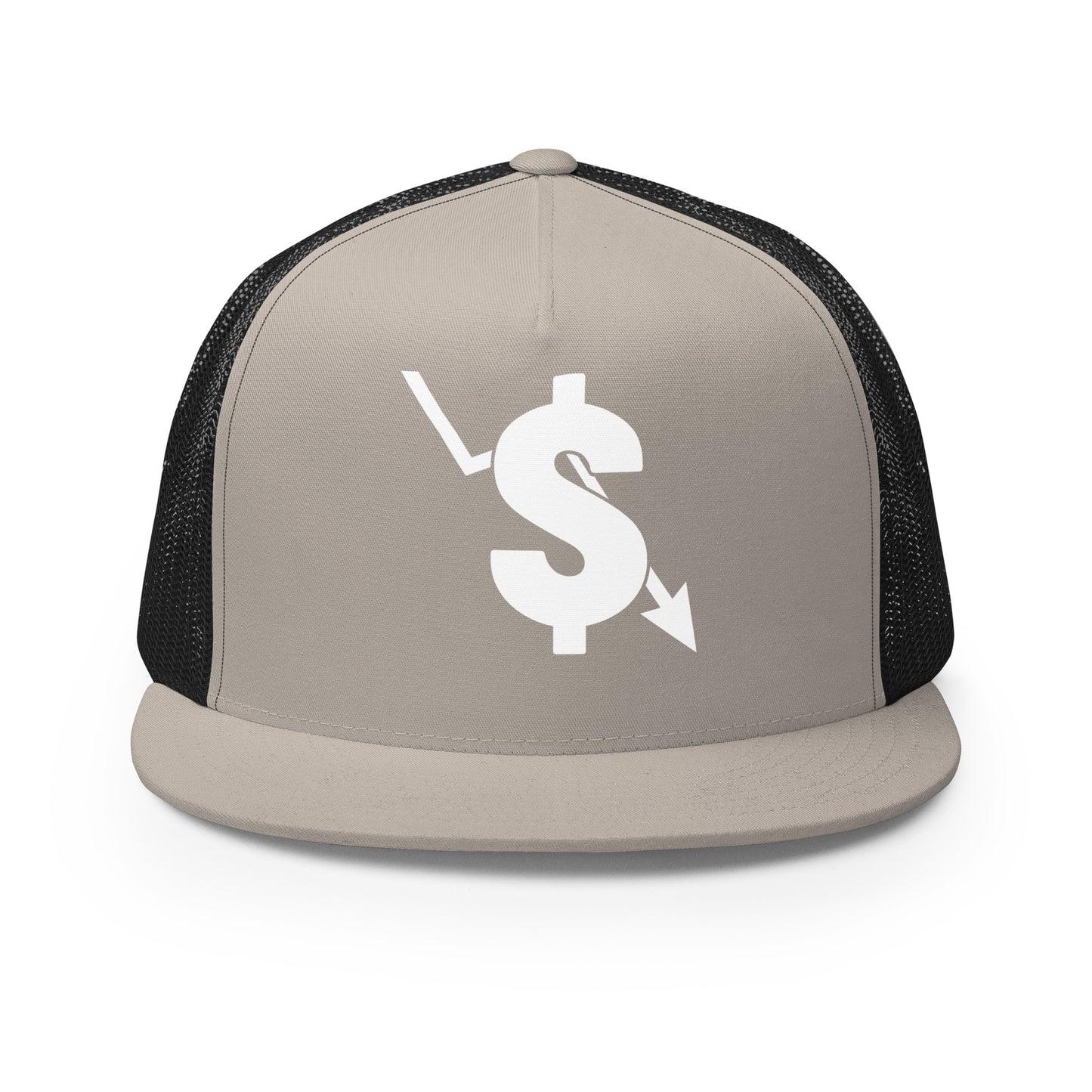 Performance | 5 Panel Trucker Cap | The Lowest Bidders | Shield Logo