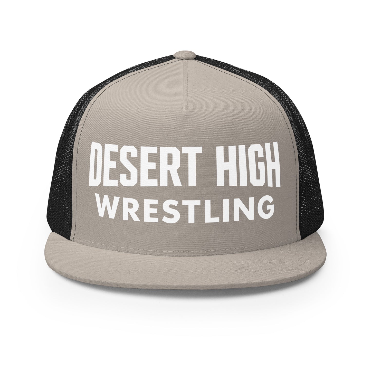 Performance | 5 Panel Trucker Cap | Desert High Scorpions | Modern Script Logo