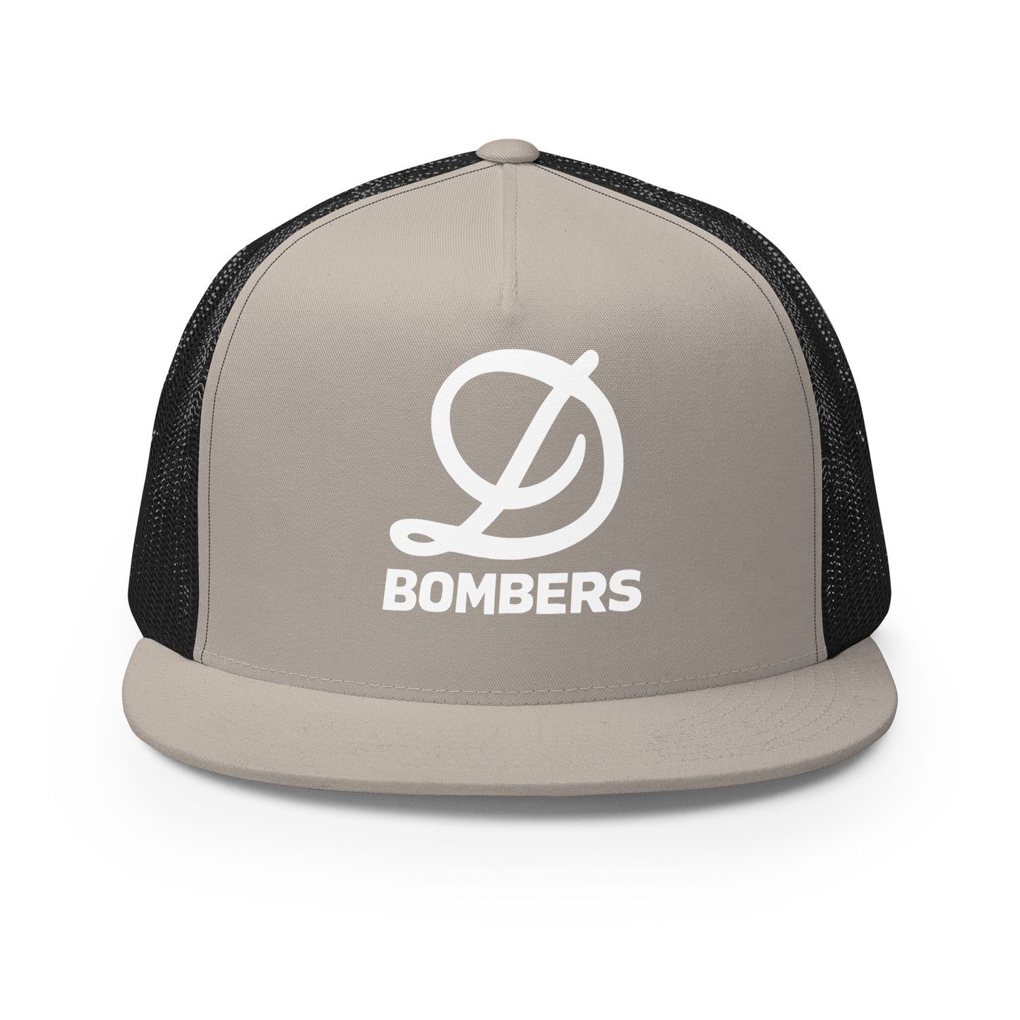 Performance | 5 Panel Trucker Cap | Diamond Bombers | Bomber Varsity - White Logo