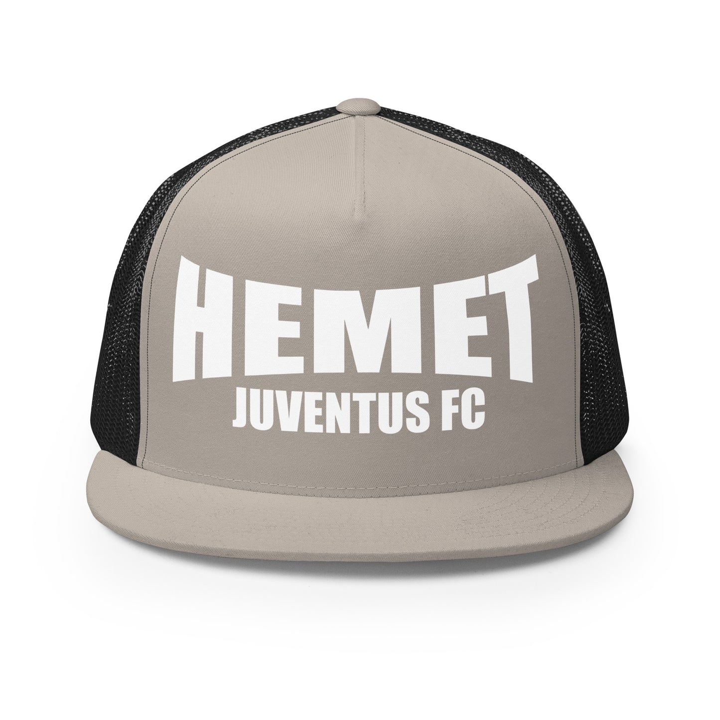Performance | 5 Panel Trucker Cap | Hemet Juventus | Crest Logo