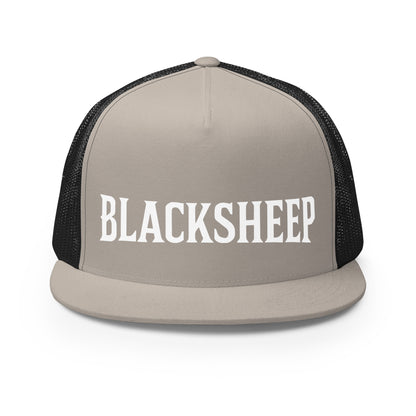 Performance | 5 Panel Trucker Cap | Blacksheep Softball | Modern Script Logo