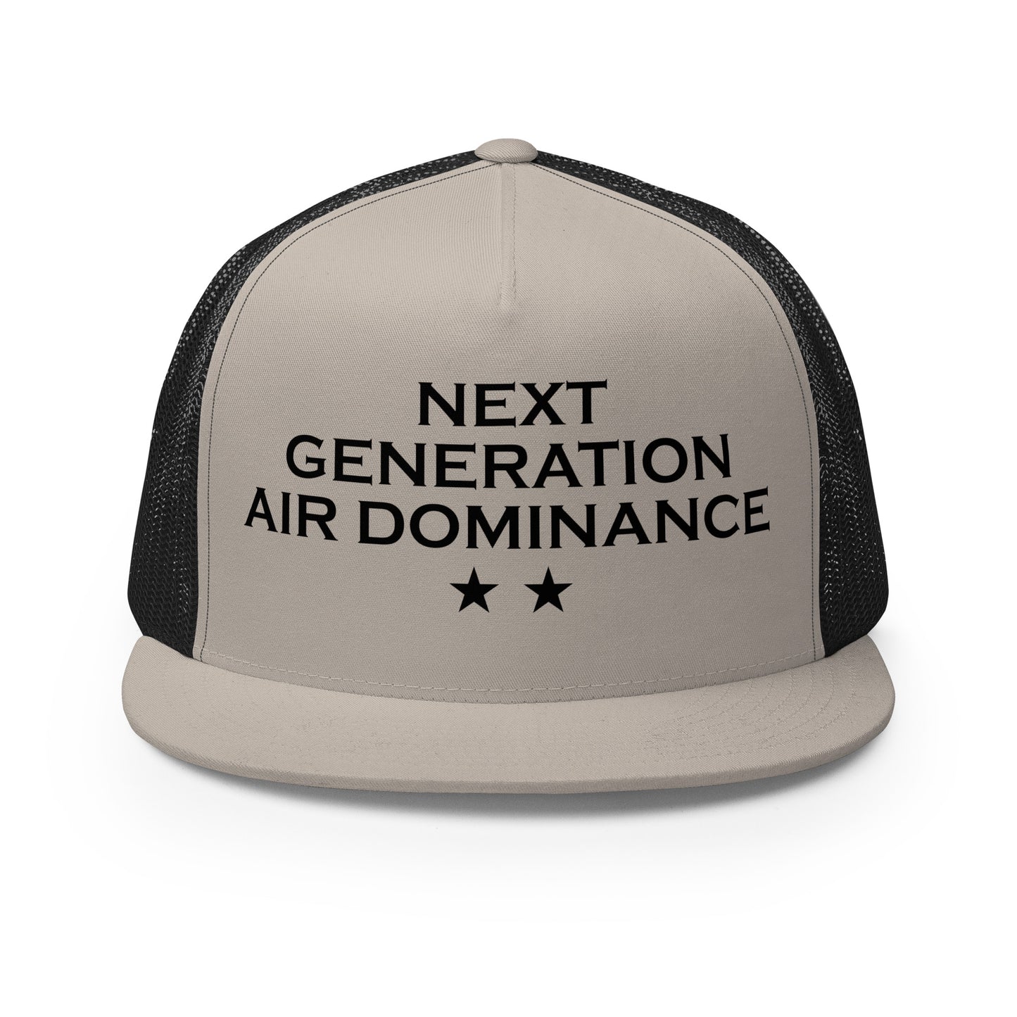Performance | 5 Panel Trucker Cap | Next Generation Air Dominance | Modern Script Logo