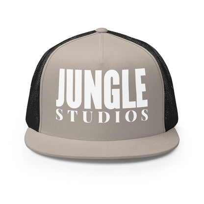 Performance | 5 Panel Trucker Cap | Jungle Studios | Script Logo