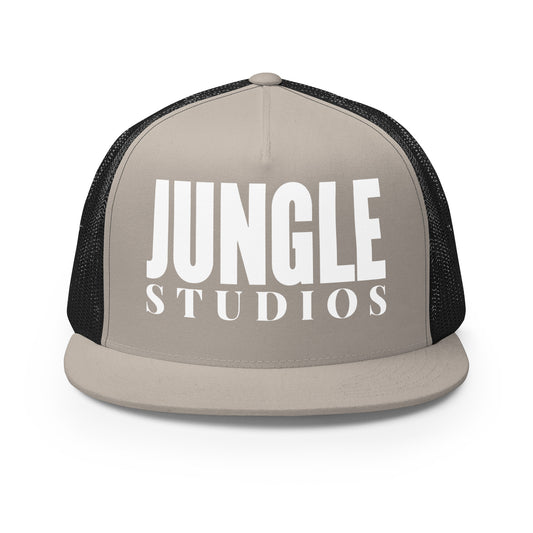 Performance | 5 Panel Trucker Cap | Jungle Studios | Script Logo