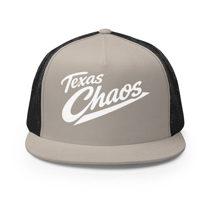 Performance | 5 Panel Trucker Cap | Texas Chaos | Crest Logo