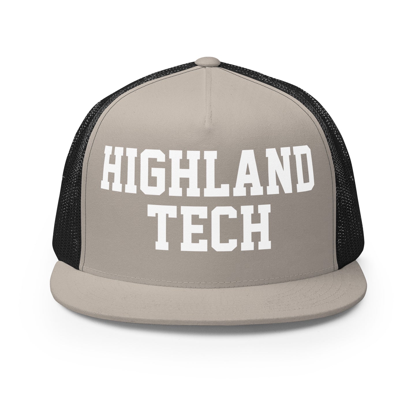 Performance | 5 Panel Trucker Cap | Highland Soccer | Script Logo