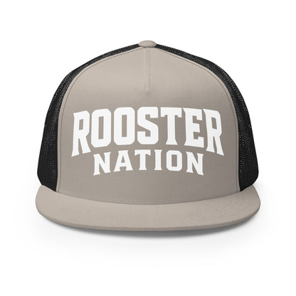 Performance | 5 Panel Trucker Cap | Rooster Nation | Shield Logo