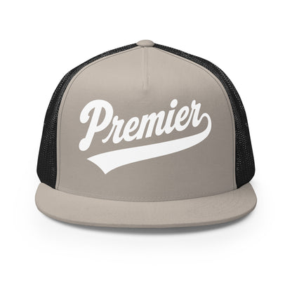 Performance | 5 Panel Trucker Cap | Premier Baseball | Athletics Logo