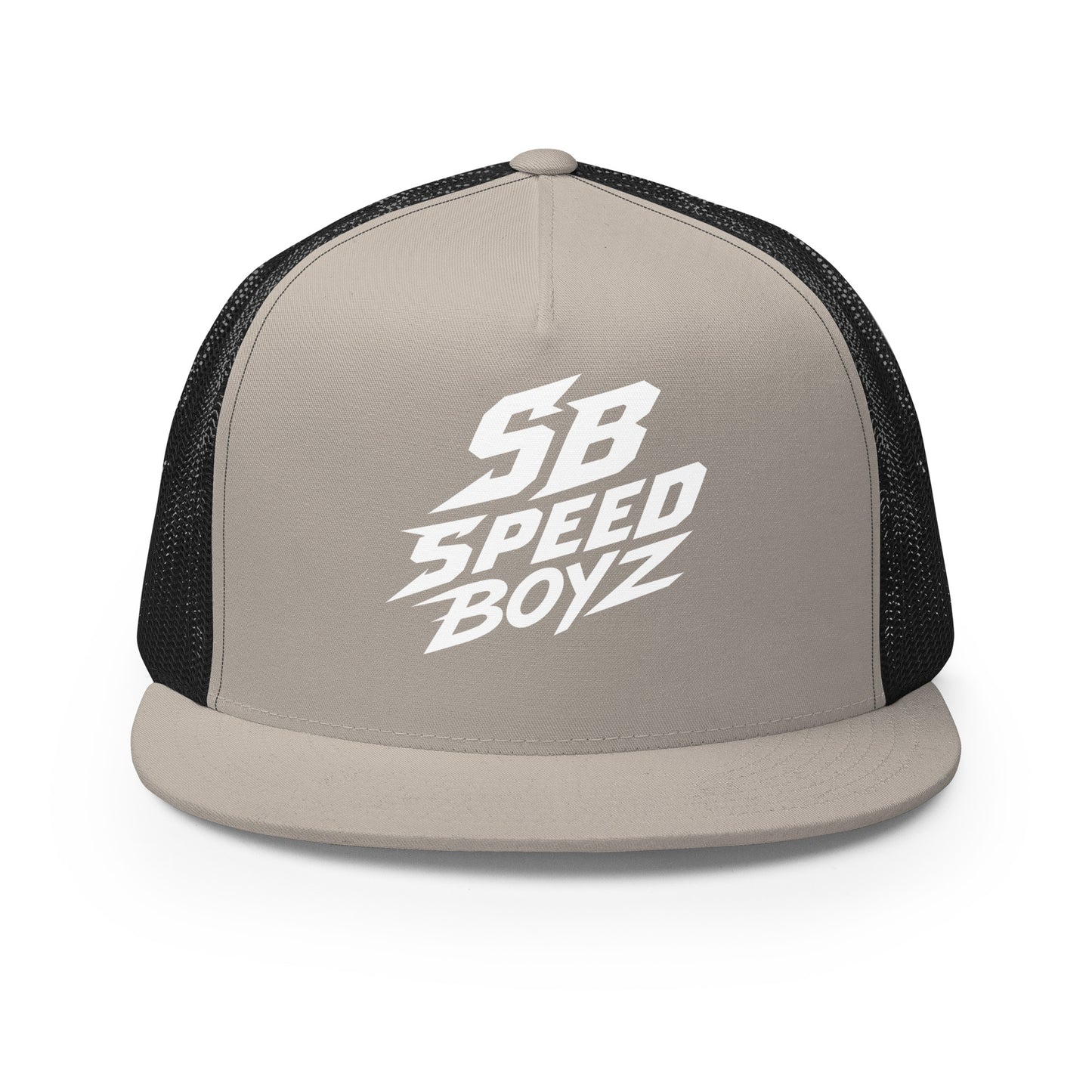 Performance | 5 Panel Trucker Cap | Blackout Boyz | SB Speed Crest Logo