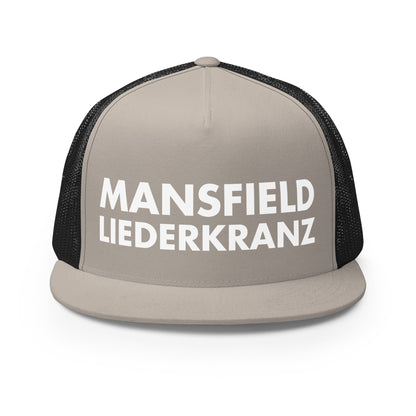 Performance | 5 Panel Trucker Cap | Liederkranz Soccer Club | Script Logo