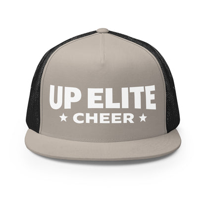 Performance | 5 Panel Trucker Cap | UP Elite Cheer | Script Logo