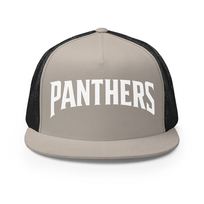 Performance | 5 Panel Trucker Cap | Central Falls Panthers | Script Logo