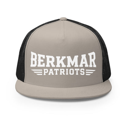 Performance | 5 Panel Trucker Cap | Berkmar High School Soccer | Vanguard Logo