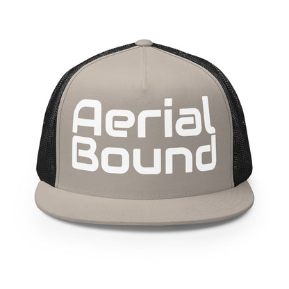 Performance | 5 Panel Trucker Cap | Aerial Bound Athletics | Script Logo