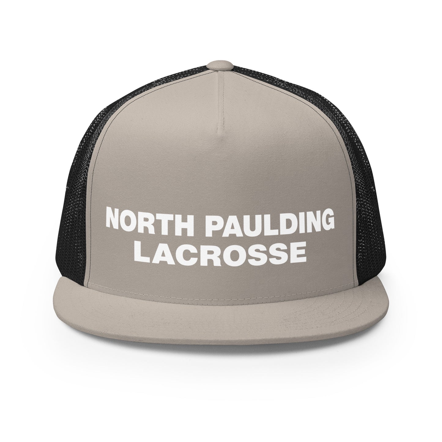 Performance | 5 Panel Trucker Cap | North Paulding Lacrosse | Badge Logo