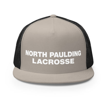 Performance | 5 Panel Trucker Cap | North Paulding Lacrosse | Badge Logo