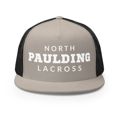 Performance | 5 Panel Trucker Cap | North Paulding Lacrosse | Valor Logo