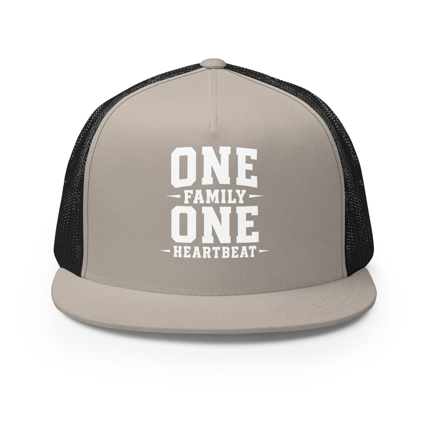 Performance | 5 Panel Trucker Cap | Celina Black Football | Modern Script Logo