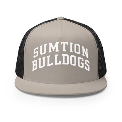 Performance | 5 Panel Trucker Cap | Sumtion bulldogs | Crest Logo