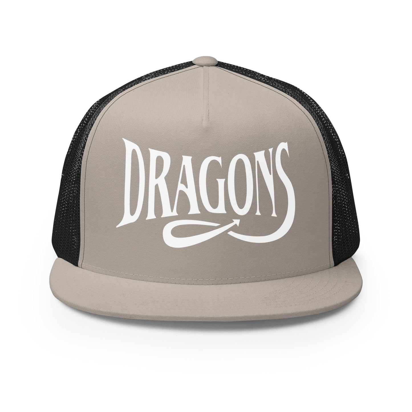 Performance | 5 Panel Trucker Cap | International Studies Middle School Volleyball | Crest Logo