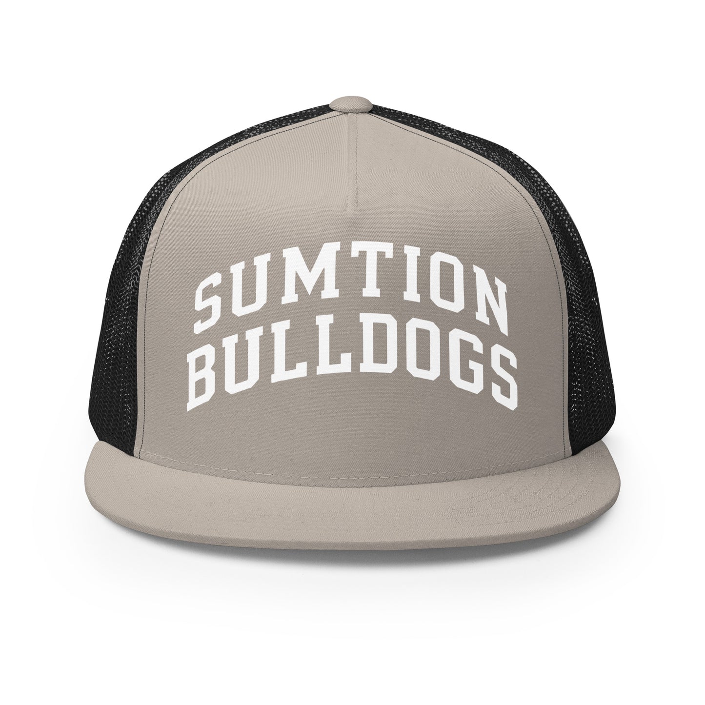 Performance | 5 Panel Trucker Cap | Sumtion bulldogs | Crest Logo