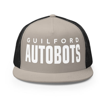 Performance | 5 Panel Trucker Cap | Guilford Autobots | Modern Script Logo