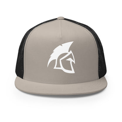 Performance | 5 Panel Trucker Cap | Sanford Spartans | Crest Logo