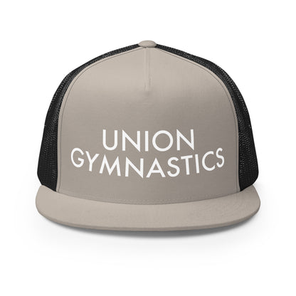 Performance | 5 Panel Trucker Cap | Union Gymnastics | Crest Logo