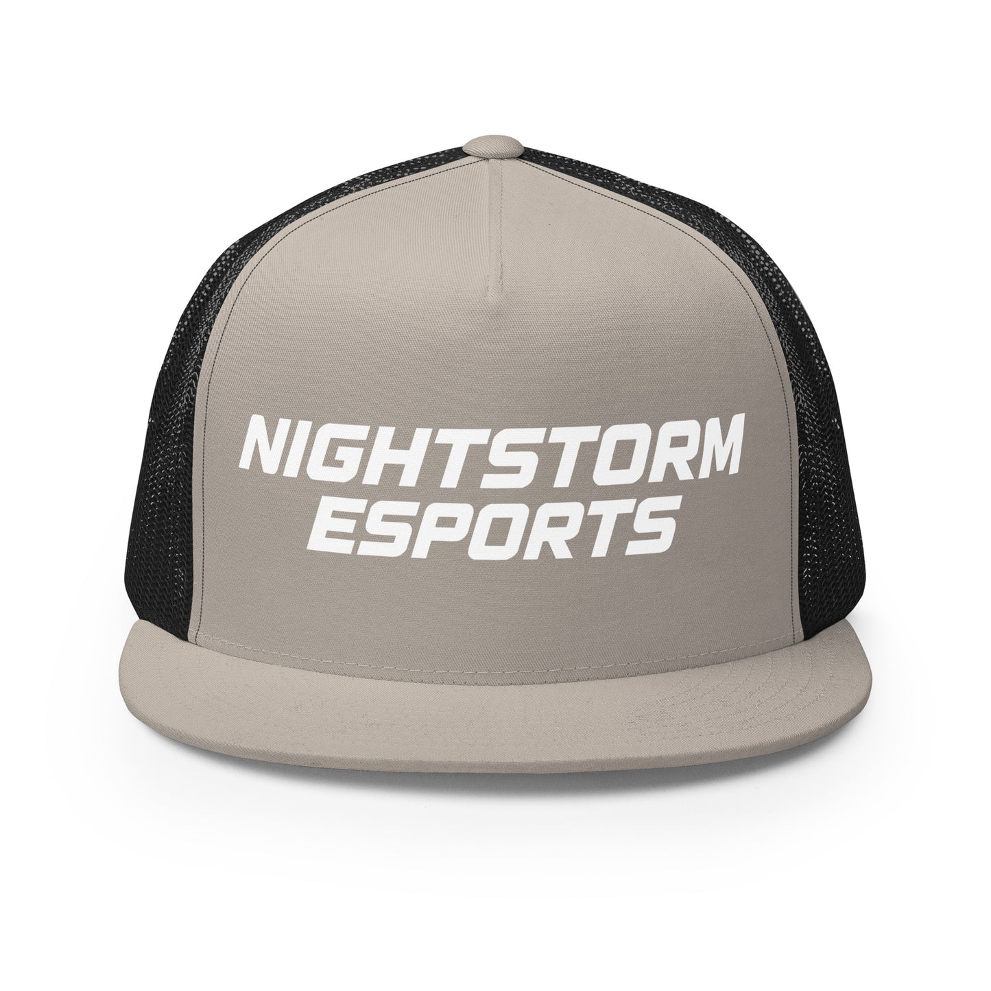 Performance | 5 Panel Trucker Cap | NightStorm Esports | Script Logo