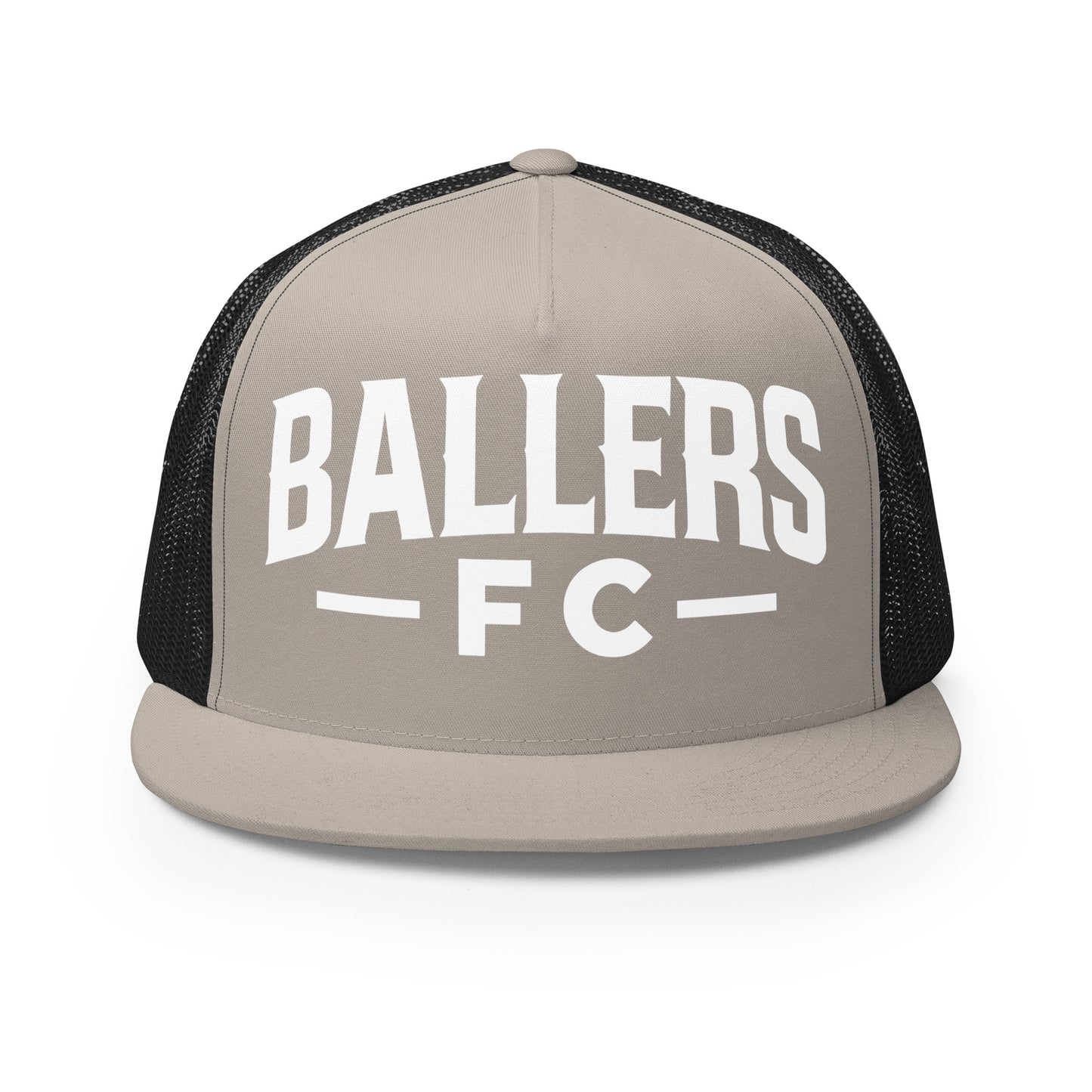 Performance | 5 Panel Trucker Cap | Ballers FC | Modern Script Logo