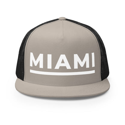 Performance | 5 Panel Trucker Cap | Miami Women's Hockey | Lettermark Logo