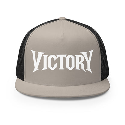 Performance | 5 Panel Trucker Cap | Victory Society | Crest Logo