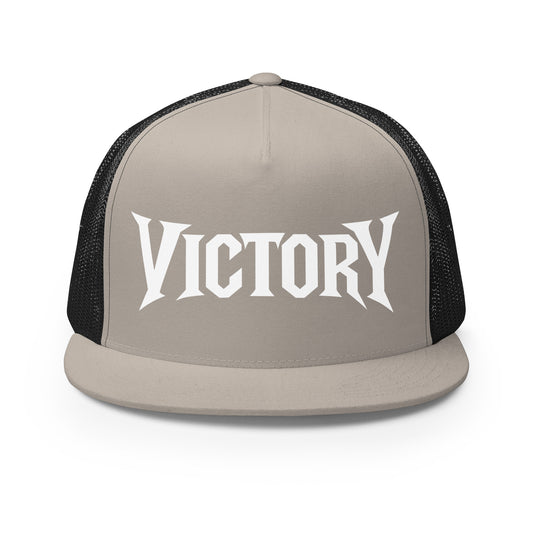 Performance | 5 Panel Trucker Cap | Victory Society | Crest Logo