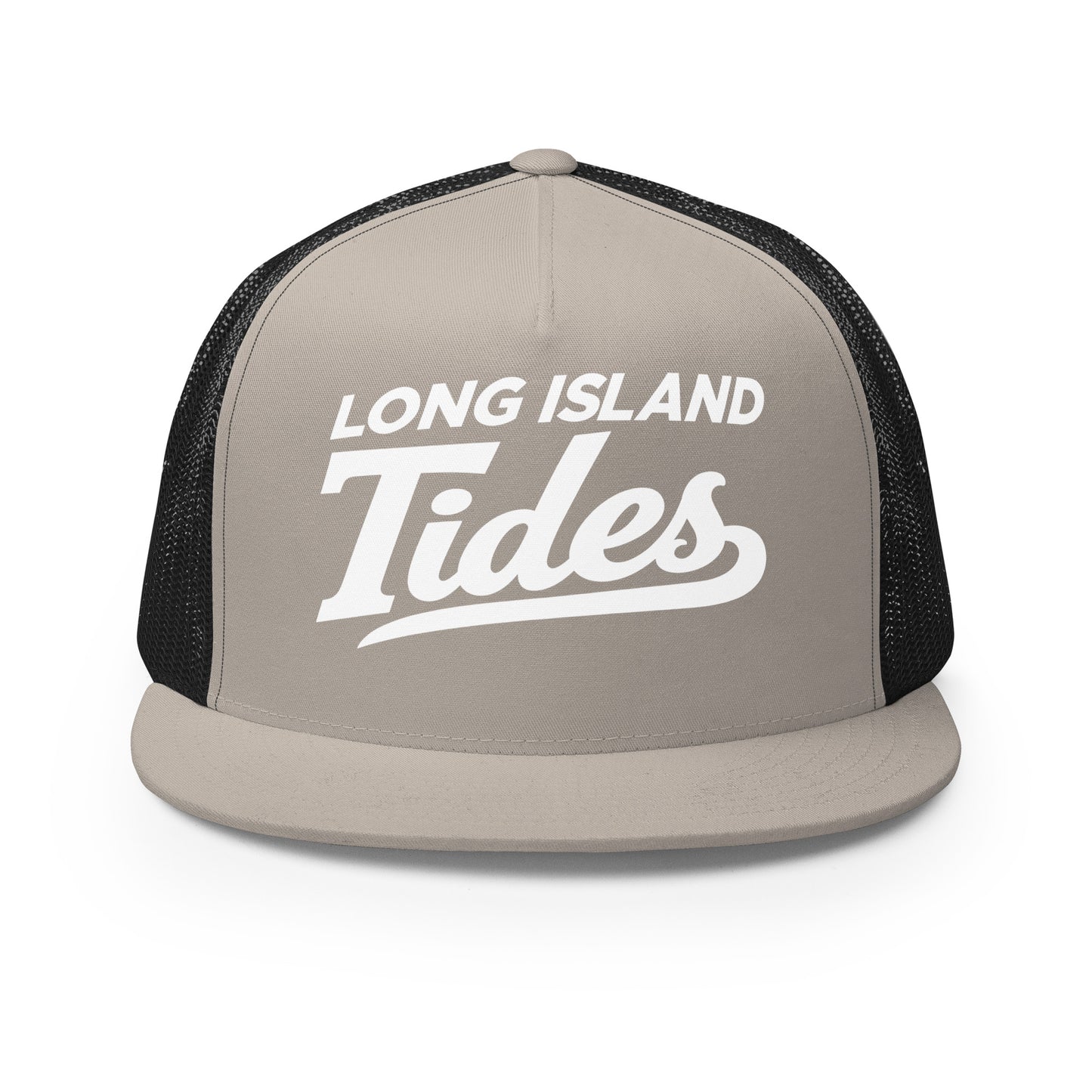 Performance | 5 Panel Trucker Cap | Long Island Tides Baseball | Vanguard Logo