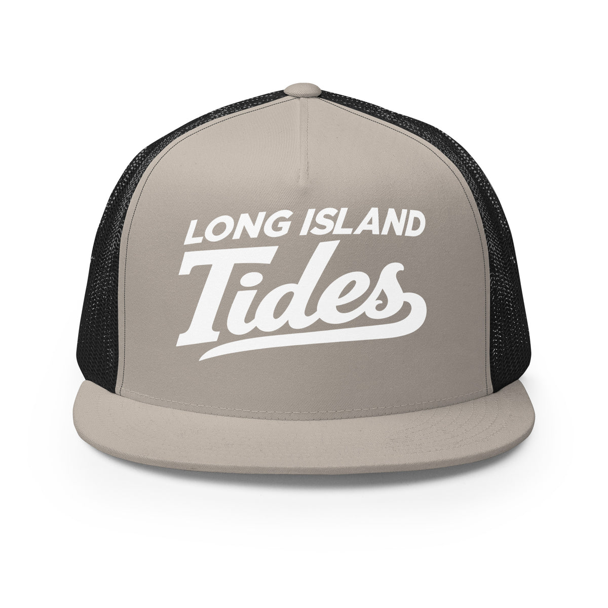 Performance | 5 Panel Trucker Cap | Long Island Tides Baseball | Vanguard Logo