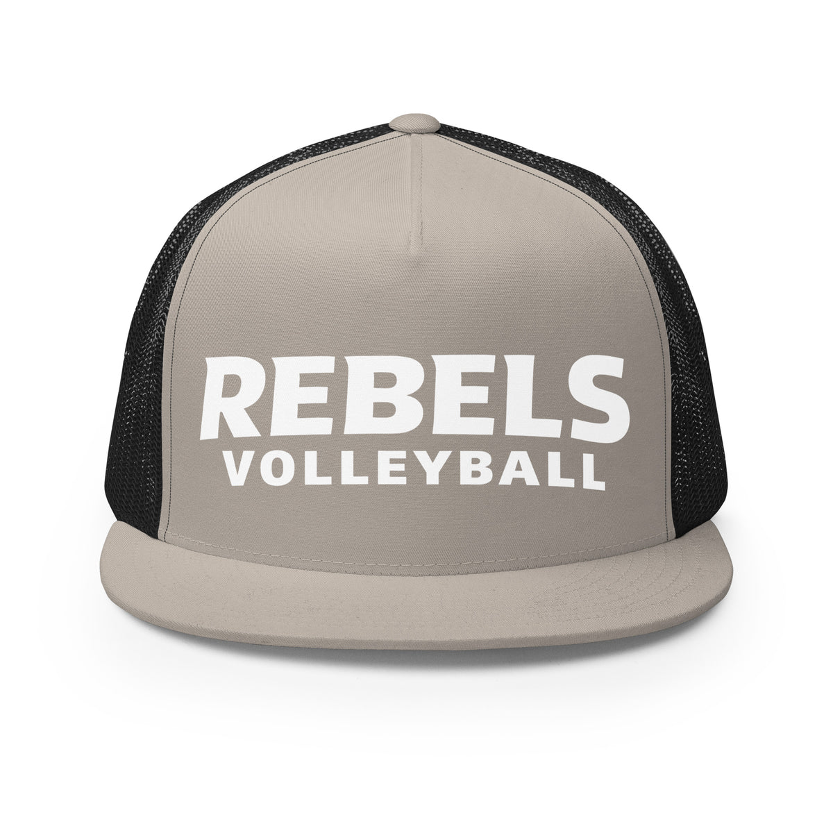Performance | 5 Panel Trucker Cap | Rebels Volleyball Club | Crest Logo