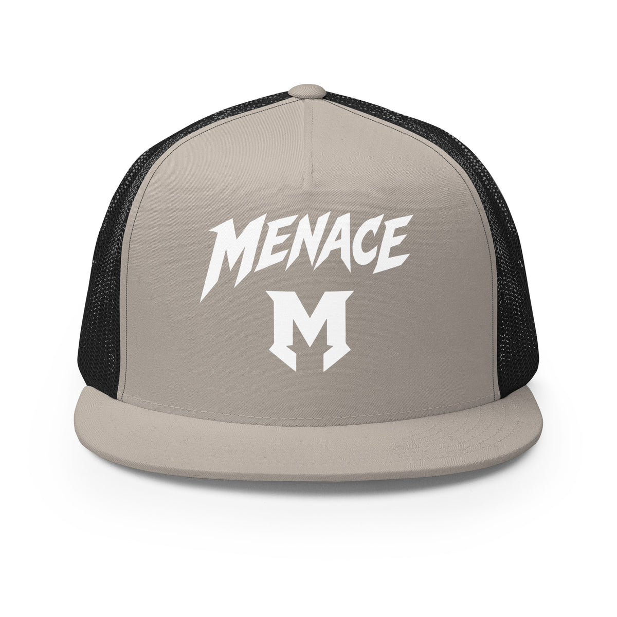 Performance | 5 Panel Trucker Cap | Mandan Menace | Crest Logo