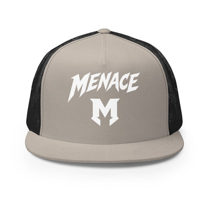 Performance | 5 Panel Trucker Cap | Mandan Menace | Crest Logo