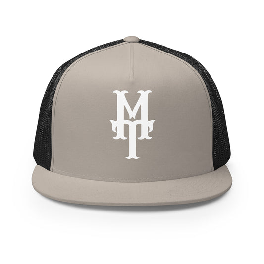 Performance | 5 Panel Trucker Cap | MT | Crest Logo