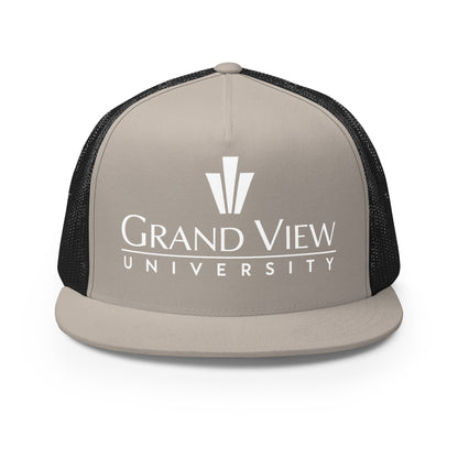 Performance | 5 Panel Trucker Cap | Grand View University Nursing | Valor Logo