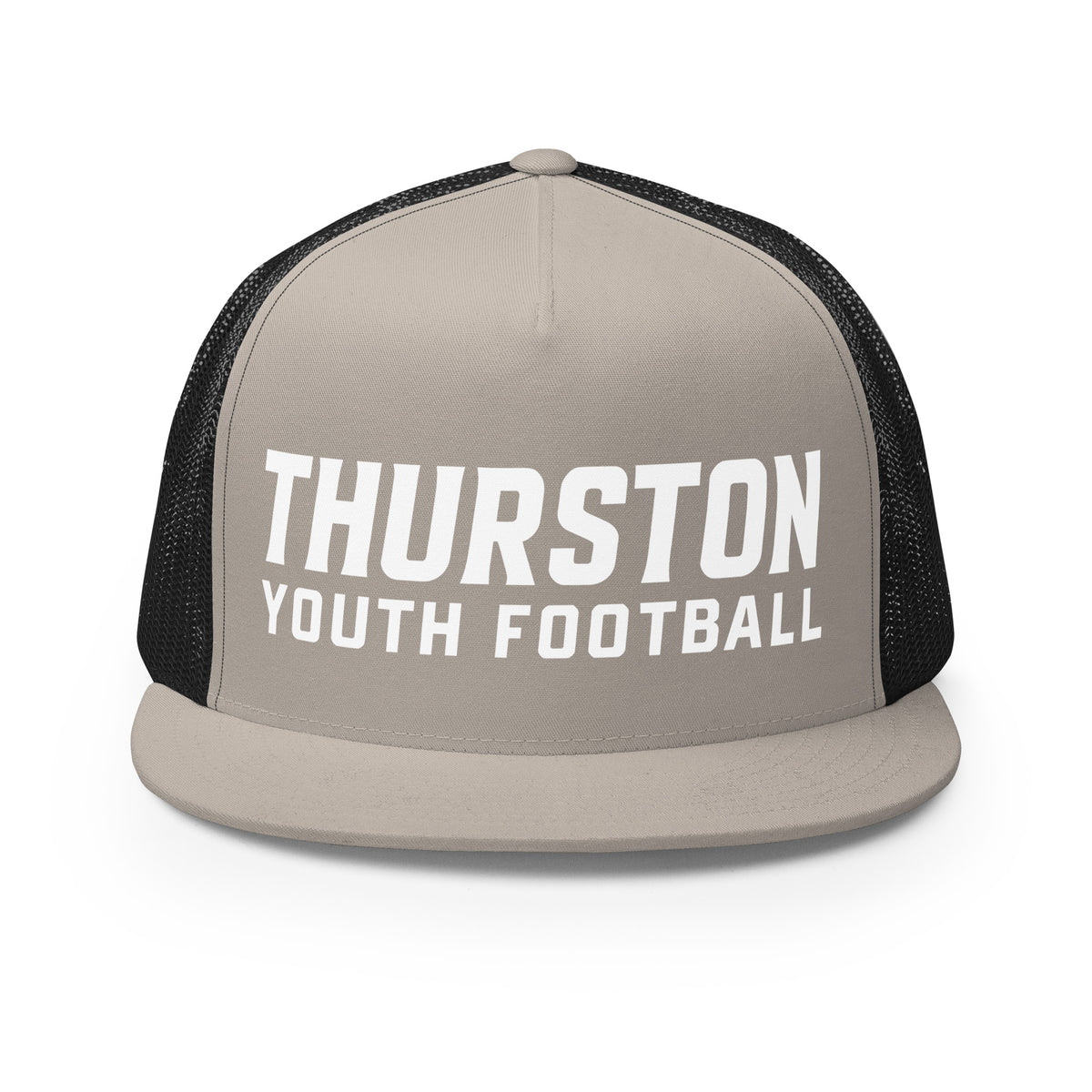 Performance | 5 Panel Trucker Cap | Thurston Youth Football | Crest Logo