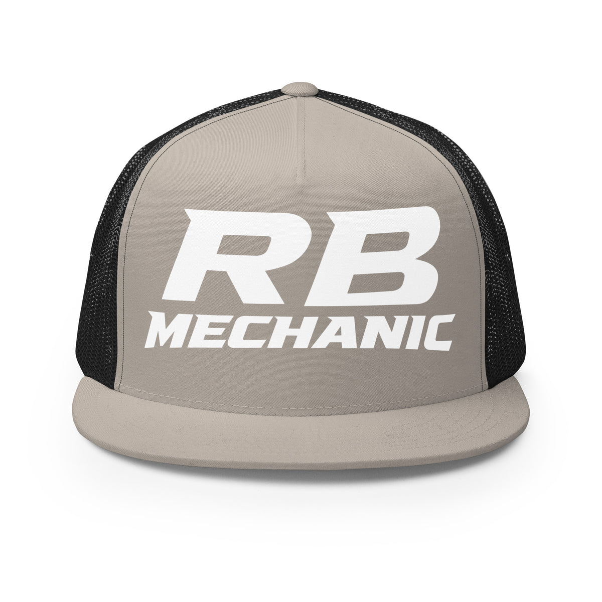 Performance | 5 Panel Trucker Cap | RB Mechanic | Lettermark Logo