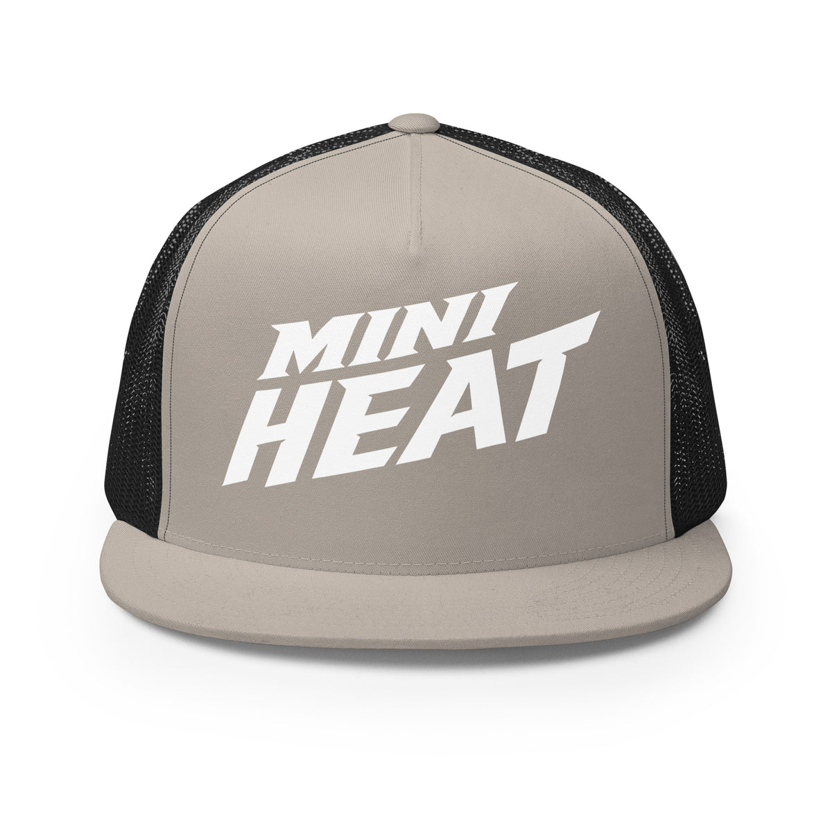 Performance | 5 Panel Trucker Cap | MINI HEAT | Crest Logo
