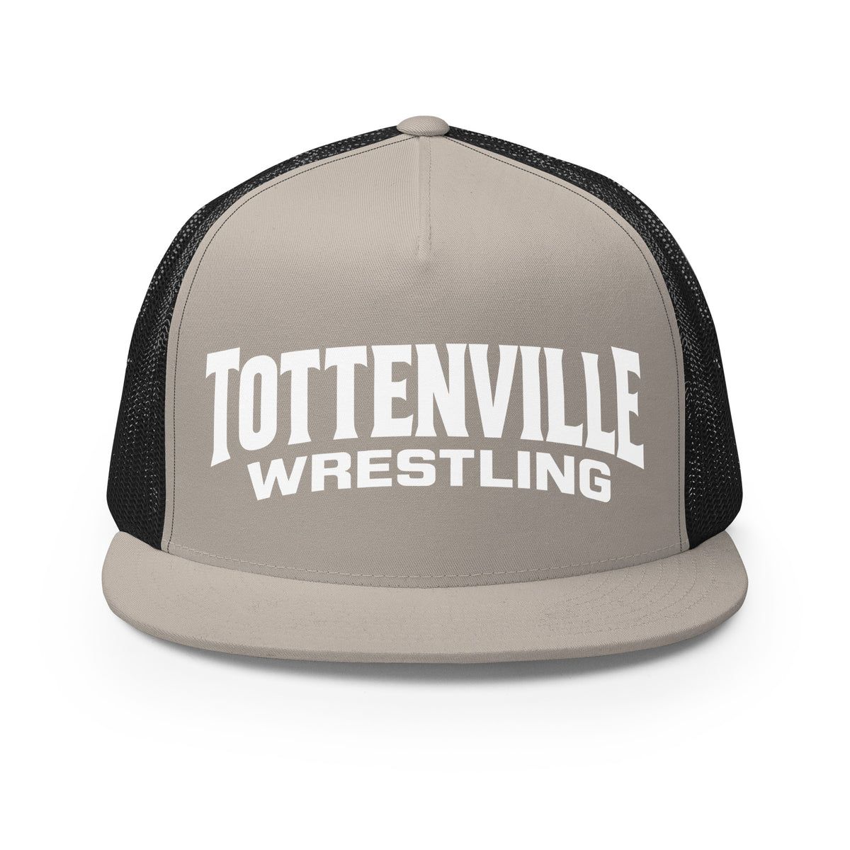 Performance | 5 Panel Trucker Cap | Tottenville wrestling club | Vanguard Logo