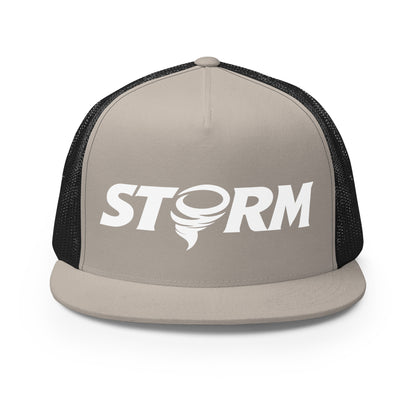 Performance | 5 Panel Trucker Cap | Storm Baseball Team | Lettermark Logo
