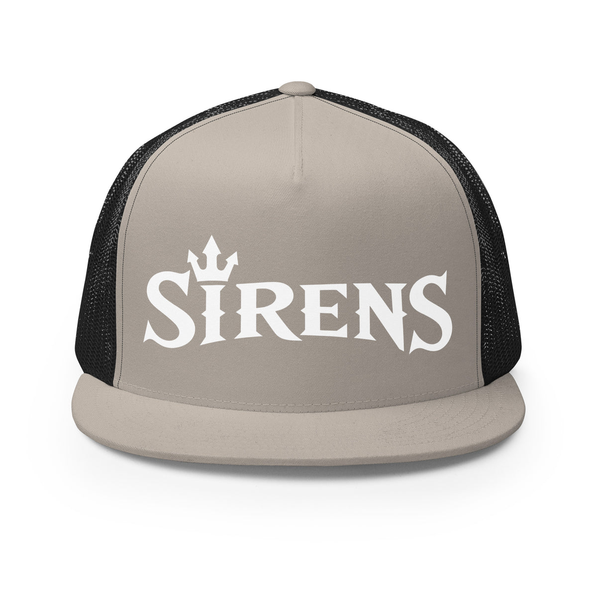 Performance | 5 Panel Trucker Cap | Naples Sirens | Emblem (Variant) Logo