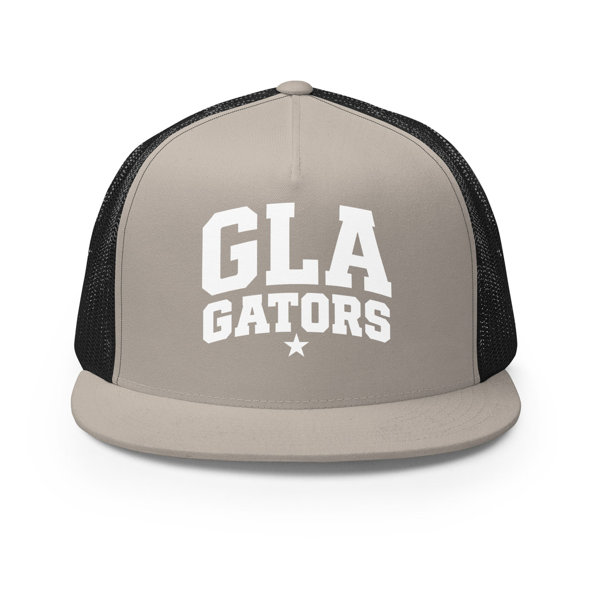 Performance | 5 Panel Trucker Cap | GLA Gators Cheer Team | Vanguard Logo
